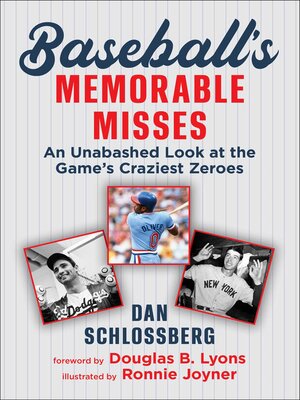 cover image of Baseball's Memorable Misses